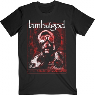 LAMB OF GOD - Gas Masks Waves - čierne pánske tričko
