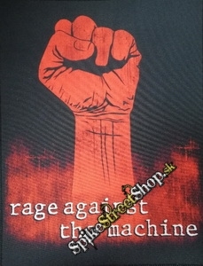 RAGE AGAINST THE MACHINE - Red Fist - chrbtová nášivka