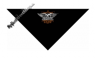 AEROSMITH - Logo - čierna bavlnená šatka na tvár