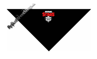 BRAWL STARS - Logo - čierna bavlnená šatka na tvár
