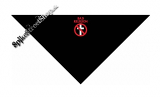 BAD RELIGION - Logo - čierna bavlnená šatka na tvár