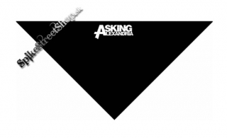 ASKING ALEXANDRIA - Logo - čierna bavlnená šatka na tvár