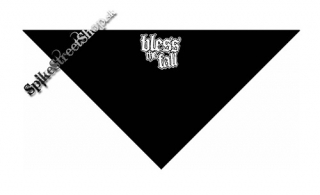 BLESSTHEFALL - Logo - čierna bavlnená šatka na tvár