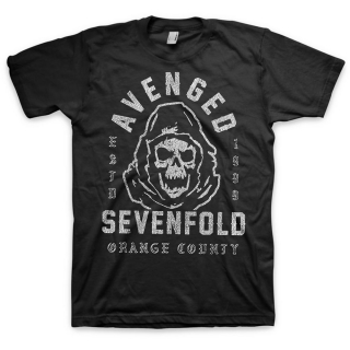 AVENGED SEVENFOLD - So Grim Orange County - čierne pánske tričko