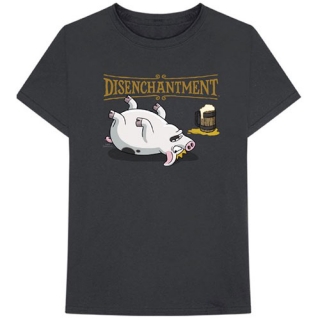 DISENCHANTMENT - Pig - sivé pánske tričko