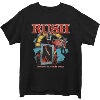 RUSH - Moving Pictures - čierne pánske tričko
