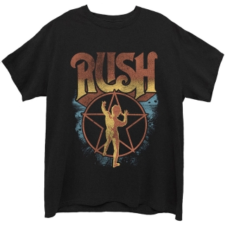 RUSH - Starman - čierne pánske tričko