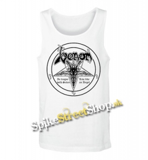 VENOM - Pentagram - Mens Vest Tank Top - biele