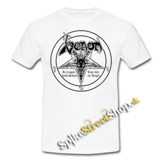 VENOM - Pentagram - biele pánske tričko