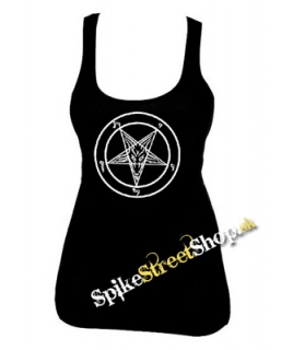 BAPHOMET - PENTAGRAM - Ladies Vest Top