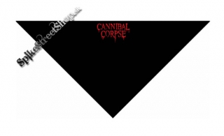 CANNIBAL CORPSE - Bloody Logo - čierna bavlnená šatka na tvár