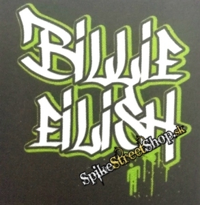 Fotonášivka BILLIE EILISH - Green Graffiti Logo
