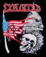 EXPLOITED - Anarchy in America - chrbtová nášivka