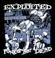 EXPLOITED - Lost Generation - chrbtová nášivka