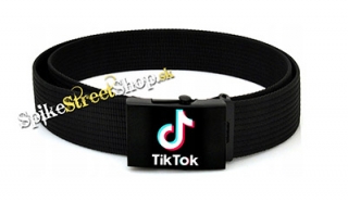 TIK TOK - Logo - plátený opasok