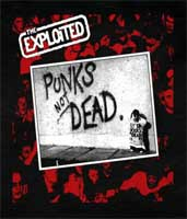 EXPLOITED - Punks Not Dead - chrbtová nášivka