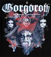 GORGOROTH - Ad Majorem Sathanas - chrbtová nášivka