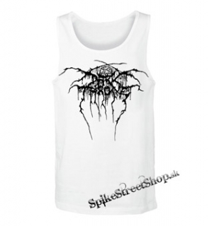 DARKTHRONE - Logo - Mens Vest Tank Top - biele