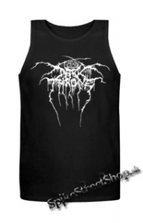 DARKTHRONE - Logo - Mens Vest Tank Top - čierne