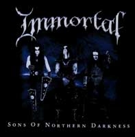 IMMORTAL - Sons Of Northern Darkness - chrbtová nášivka