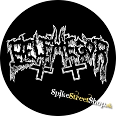 BELPHEGOR - Logo - okrúhla podložka pod pohár