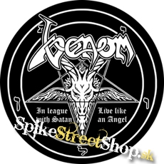 VENOM - Pentagram - okrúhla podložka pod pohár