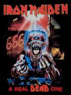IRON MAIDEN - A Real Dead One - chrbtová nášivka