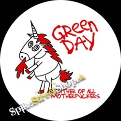 GREEN DAY - Unicorn White Background - odznak