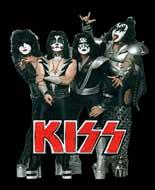 KISS - Band Motive 1 - chrbtová nášivka