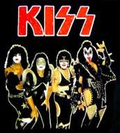 KISS - Band Motive 2 - chrbtová nášivka