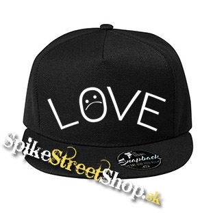 LIL PEEP - Love Tattoo - čierna šiltovka model "Snapback"