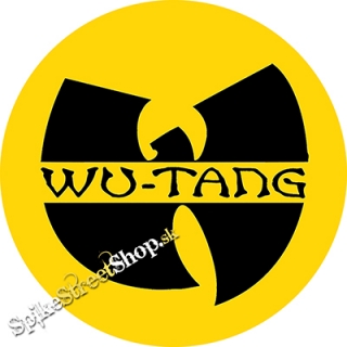 WU-TANG CLAN - Black Logo - odznak
