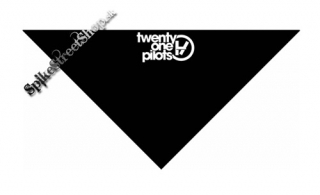 TWENTY ONE PILOTS - Logo - čierna bavlnená šatka na tvár