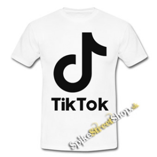 TIK TOK - Logo - biele detské tričko
