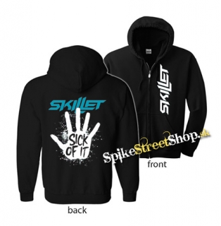 SKILLET - Sick Of It - mikina na zips