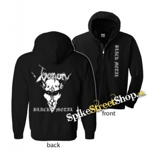 VENOM - Black Metal - mikina na zips