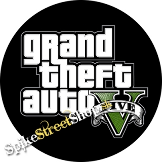 Podložka pod myš GRAND THEFT AUTO - Five Logo Black - okrúhla