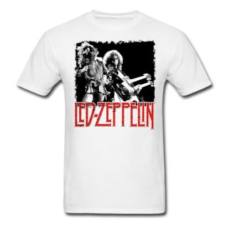 LED ZEPPELIN - Plant & Page - biele pánske tričko