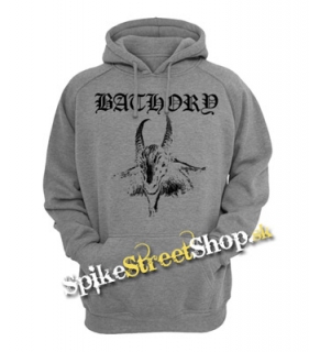 BATHORY - Goat - šedá pánska mikina