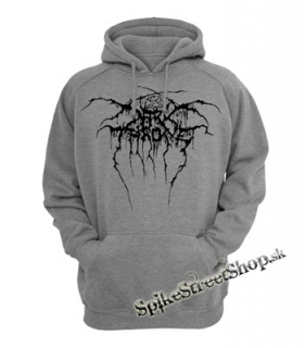 DARKTHRONE - Logo - šedá pánska mikina