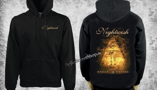 NIGHTWISH - Human. :II: Nature. - čierna pánska mikina na zips