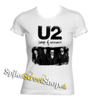 U2 - Songs Of Innocence - biele dámske tričko