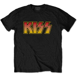 KISS - Classic Logo - čierne pánske tričko