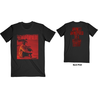 LEWIS CAPALDI - Divinely Uninspired - čierne pánske tričko