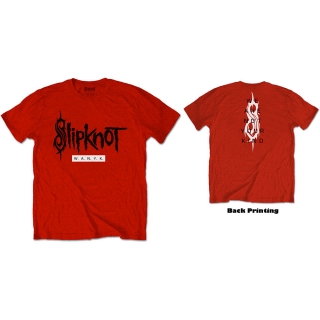SLIPKNOT - WANYK - červené pánske tričko