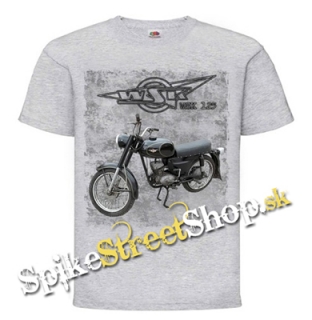 MOTORKA WSK-125 Motive 2 - šedé pánske tričko