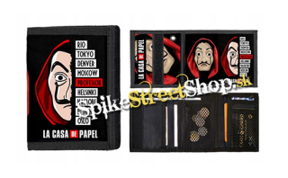 PAPIEROVÝ DOM - LA CASA DE PAPEL - Motive 3 - peňaženka