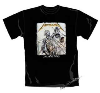 METALLICA - And Justice For All - čierne pánske tričko