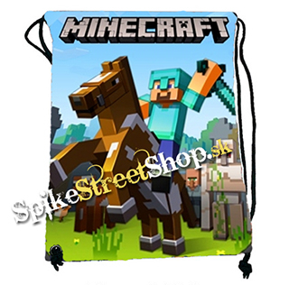 Školský chrbtový vak MINECRAFT - New Creeper Horse 2020