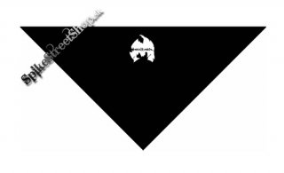 METHOD MAN - Logo - čierna bavlnená šatka na tvár